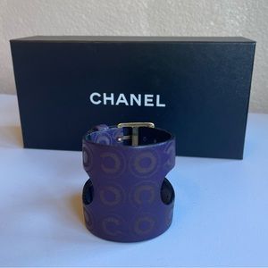 CHANEL | “COCO” LOGO EMBOSSED BRACELET COLLECTIBLE RARE - NIB